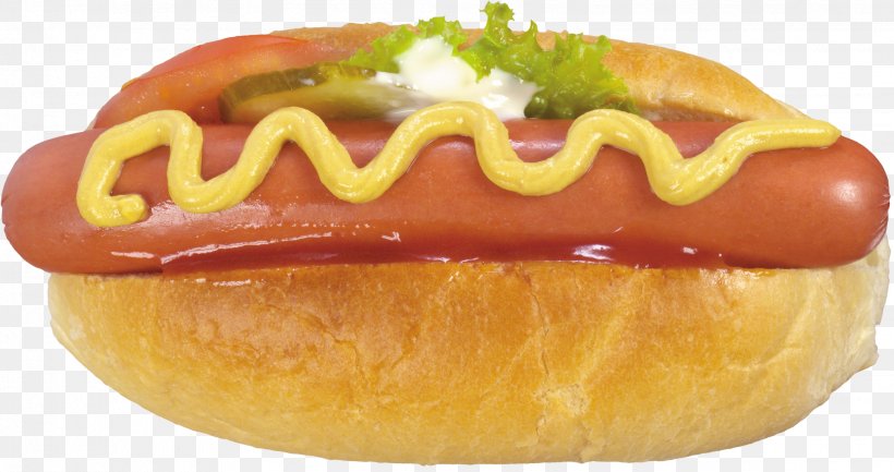 Hot Dog Hamburger Fast Food Breakfast Sandwich Cheeseburger, PNG, 2059x1089px, Hot Dog, American Food, Bockwurst, Breakfast Sandwich, Bun Download Free