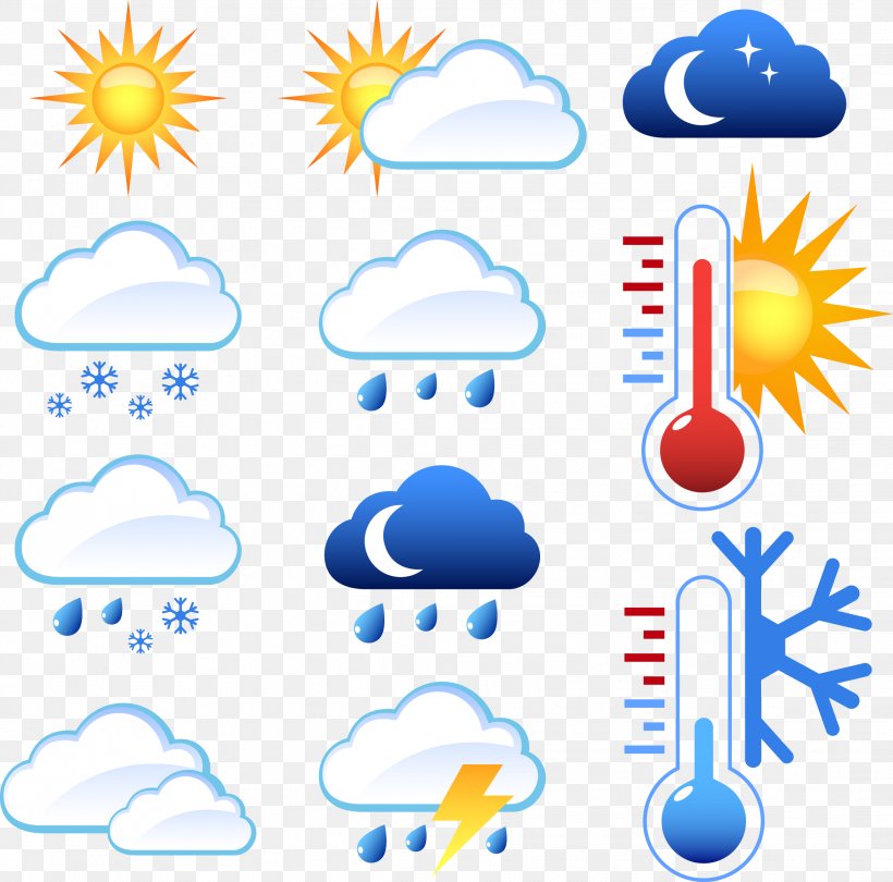 Weather Clip Art, PNG, 2283x2257px, Weather, Area, Computer Icon, Lightning, Rain Download Free