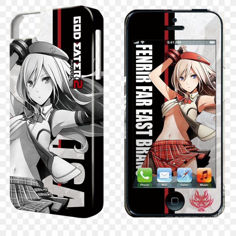 IPhone 5s God Eater 2 Mobile Phone Accessories Telephone, PNG, 1000x1000px, Watercolor, Cartoon, Flower, Frame, Heart Download Free