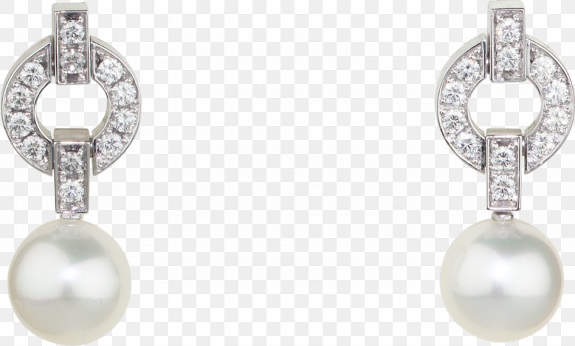Pearl Earring Cartier Jewellery Diamond, PNG, 1024x618px, Pearl, Bitxi, Body Jewelry, Bulgari, Cartier Download Free