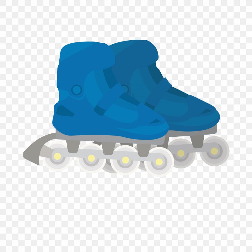 Roller Skates Skateboard Roller Skating Ice Skating Shoe, PNG, 2480x2480px, Roller Skates, Blue, Electric Blue, Footwear, Ice Skating Download Free