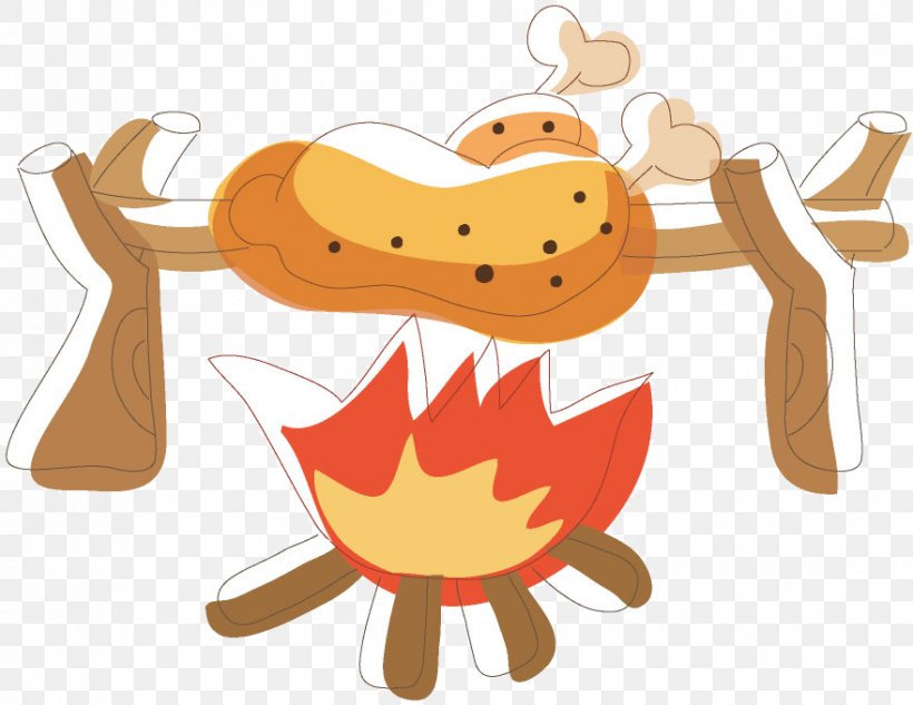 Barbecue Chicken Meat Fire, PNG, 880x680px, Barbecue, Art, Cartoon, Chicken, Combustion Download Free