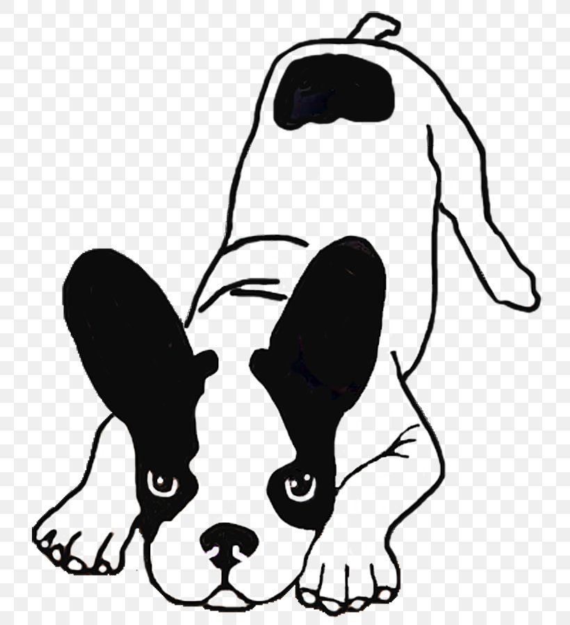 Boston Terrier French Bulldog Puppy Dog Breed, PNG, 783x900px, Boston Terrier, Artwork, Black And White, Breed, Bulldog Download Free