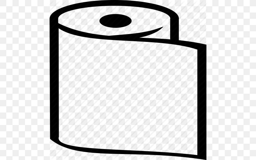 Toilet Paper Clip Art, PNG, 512x512px, Paper, Black, Black And White, Brand, Computer Download Free