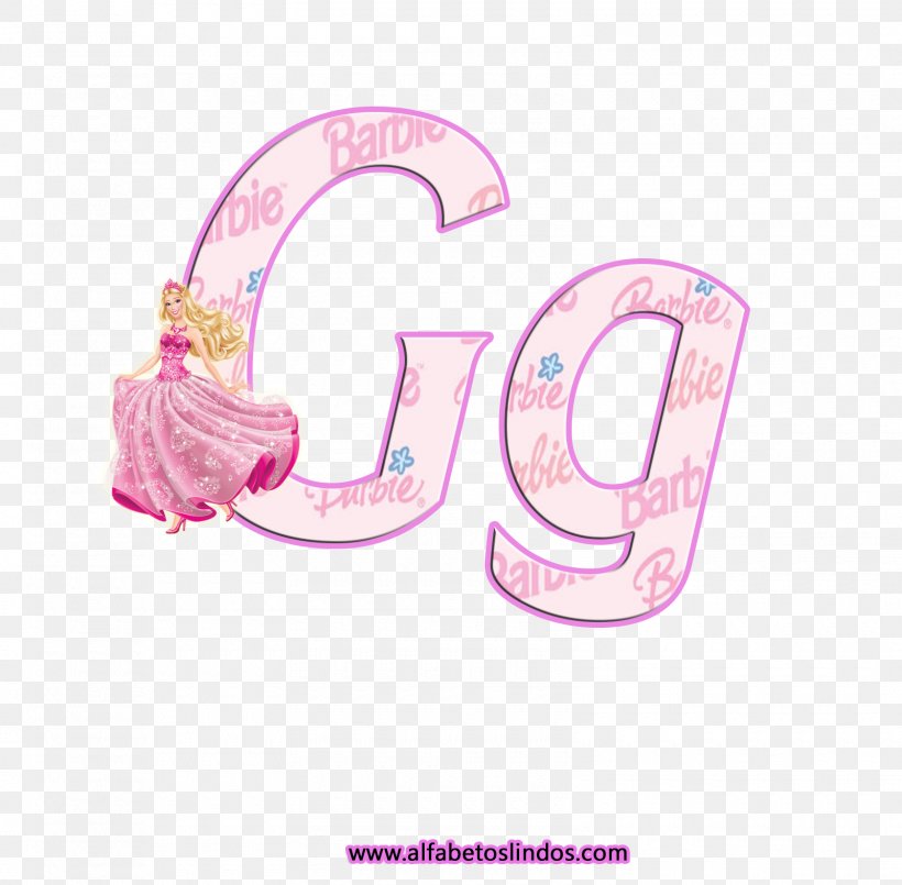 Barbie Pink Alphabet Magique Letter, PNG, 1600x1572px, Barbie, Alphabet, Brand, Doll, Ear Download Free