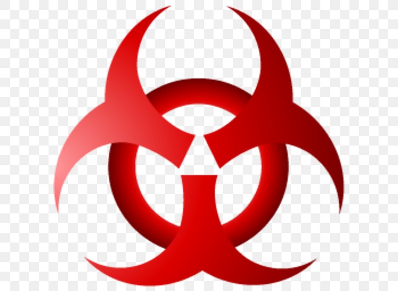 Biological Hazard Hazard Symbol Clip Art, PNG, 600x600px, Biological Hazard, Hazard, Hazard Symbol, Natural Environment, Red Download Free