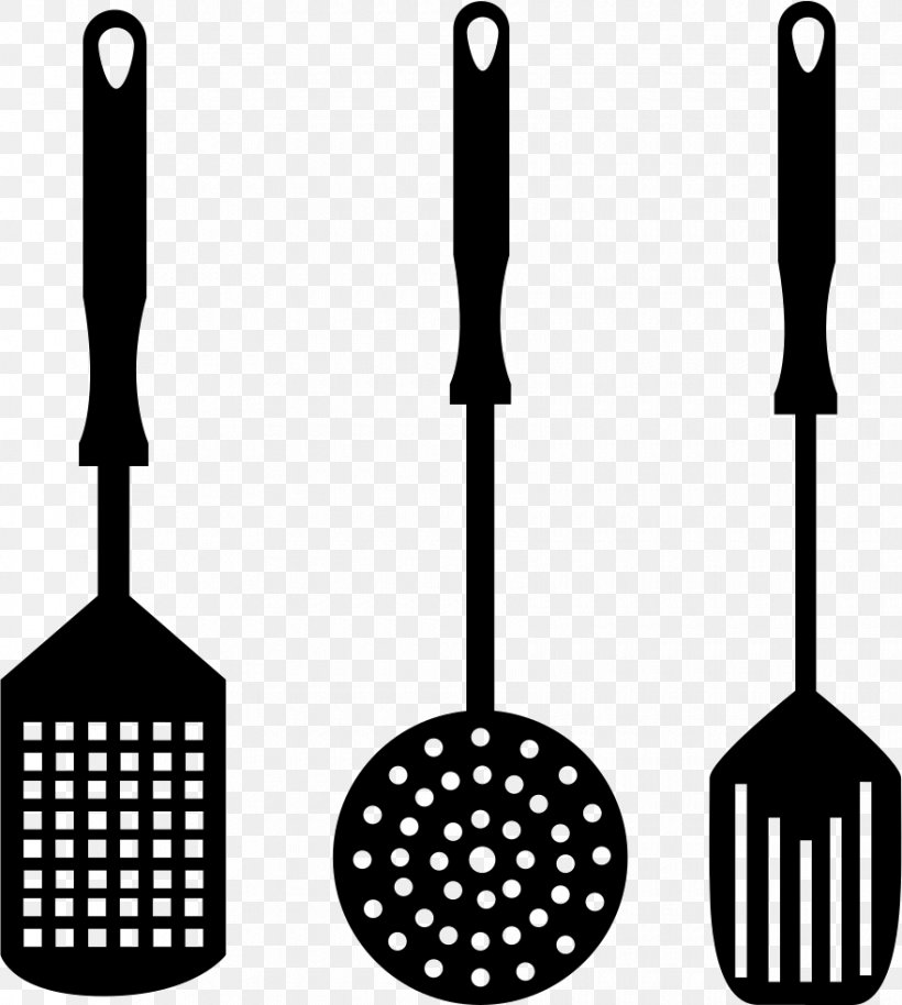 Kitchen Utensil Tool Spatula, PNG, 880x981px, Kitchen Utensil, Black And White, Cleaver, Cooking, Kitchen Download Free