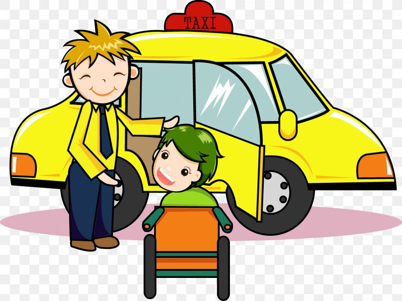 Bus Wheelchair Disability Cartoon, PNG, 2160x1618px, Bus, Boy, Car, Cartoon, Child Download Free