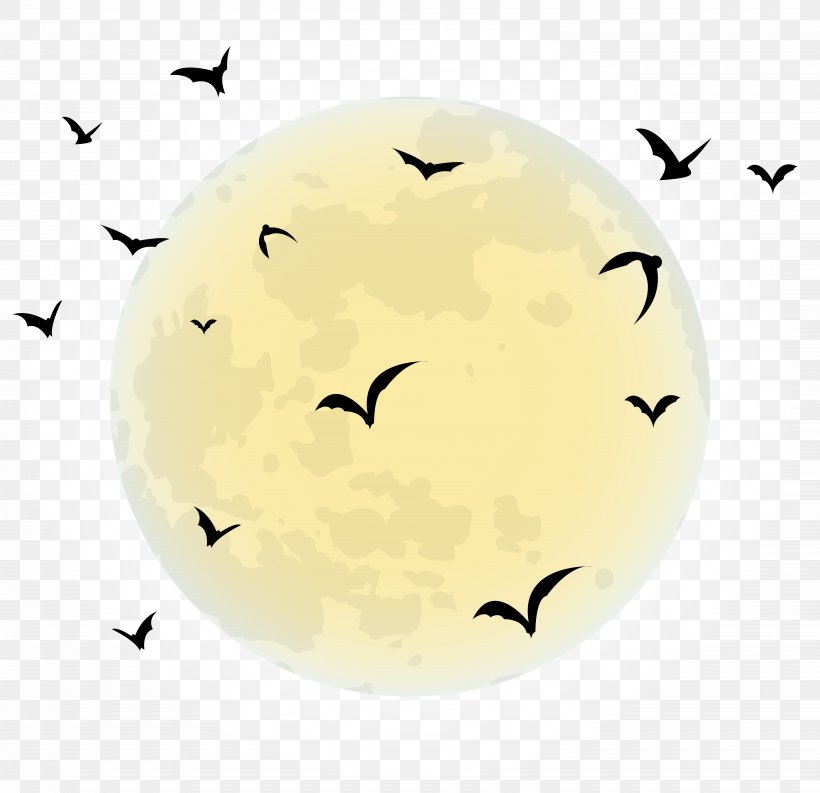 By The Light Of The Halloween Moon Black Moon, PNG, 8000x7743px, Halloween, Art, Clip Art, Emoticon, Full Moon Download Free