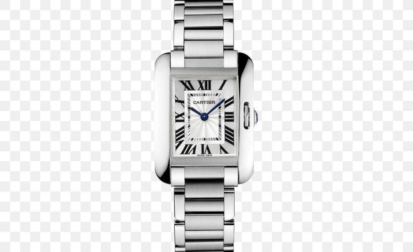 Cartier Tank Automatic Watch Jewellery, PNG, 500x500px, Cartier Tank, Automatic Watch, Brand, Cartier, Colored Gold Download Free