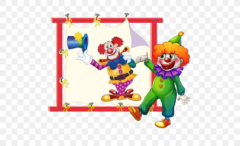Clown Royalty-free, PNG, 500x500px, Clown, Art, Baby Toys, Bouffon, Can Stock Photo Download Free
