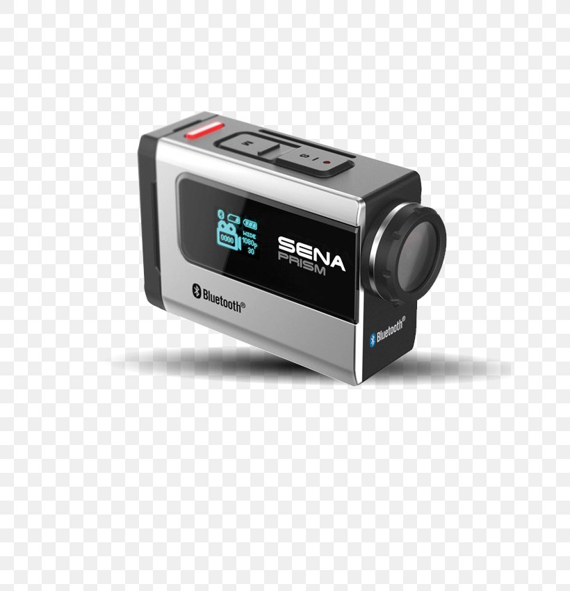 Sena Prism Tube Action Camera SMH10 Motorcycle, PNG, 650x850px, Action Camera, Bluetooth, Camera, Electronic Device, Electronics Download Free