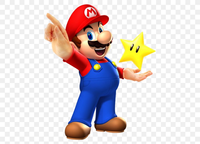 Super Mario Bros. Mario & Luigi: Superstar Saga, PNG, 520x590px, Super Mario Bros, Birthday, Figurine, Finger, Hand Download Free