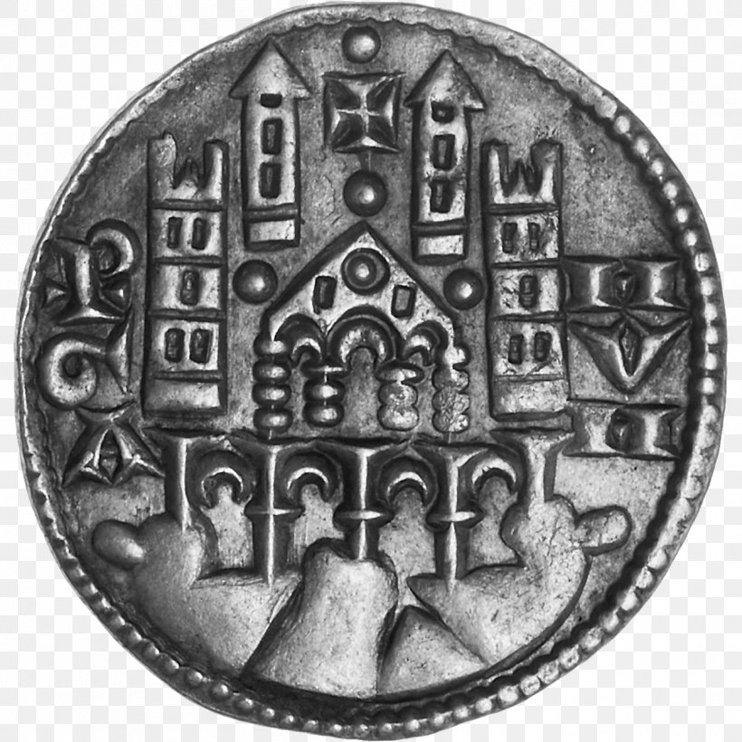 Coin Holy Roman Emperor Denarius Groschen, PNG, 1260x1260px, Coin, Black And White, Currency, Denarius, Emperor Download Free