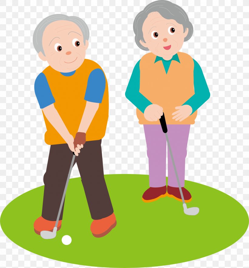 Golf Old Age Clip Art, PNG, 1724x1859px, Golf, Area, Boy, Cartoon, Child Download Free