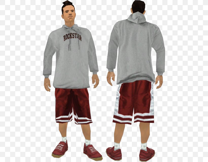 Jersey T-shirt Hoodie Shorts San Andreas Multiplayer, PNG, 484x640px, Jersey, Bermuda Shorts, Blazer, Clothing, Costume Download Free