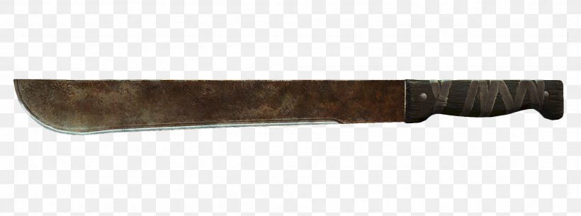 Machete Knife Melee Weapon Fallout, PNG, 1997x745px, Machete, Arma Bianca, Blade, Cold Weapon, Fallout Download Free