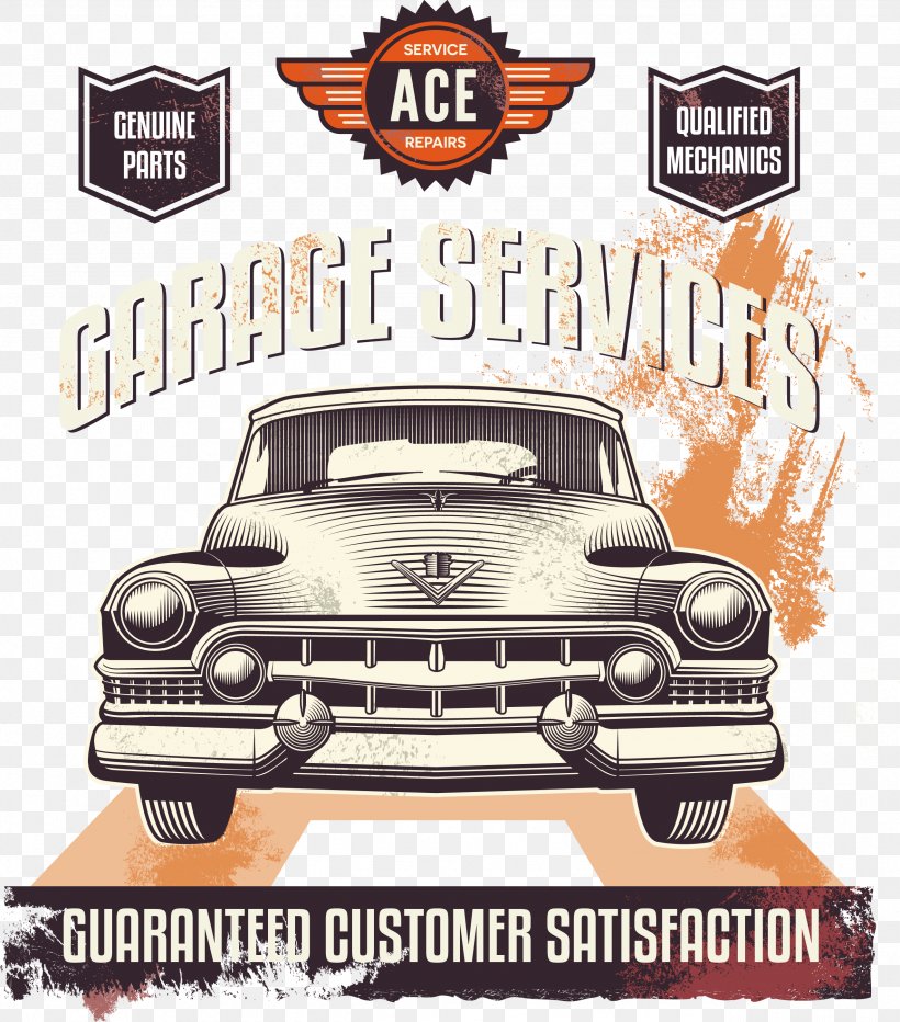 Car Retro Style Painting Canvas Print Poster, PNG, 2554x2903px, Car, Automotive Design, Automotive Exterior, Brand, Bumper Download Free