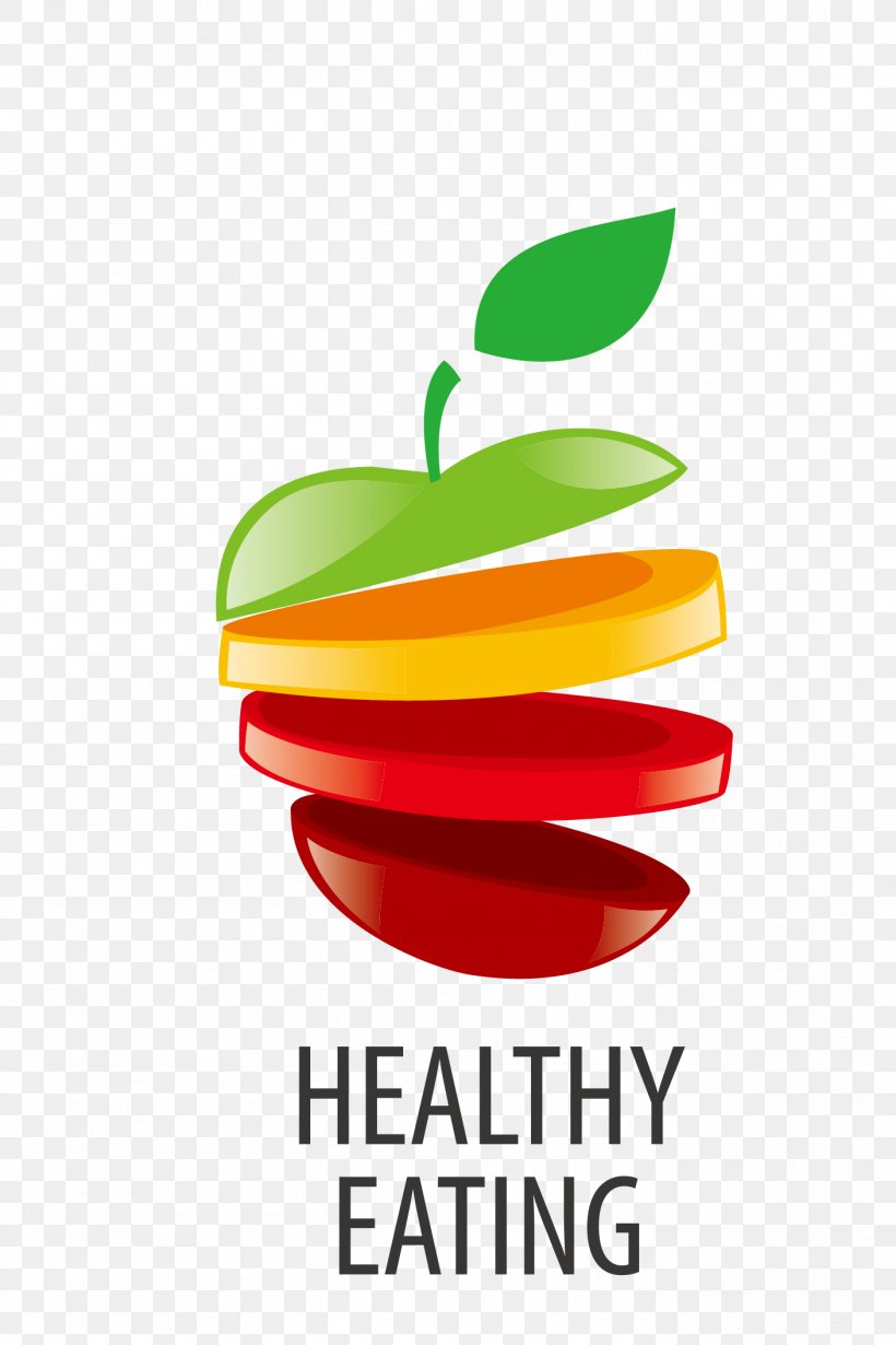 Logo Healthy Diet Eating Food, PNG, 1409x2114px, Logo, Apple, Cartoon