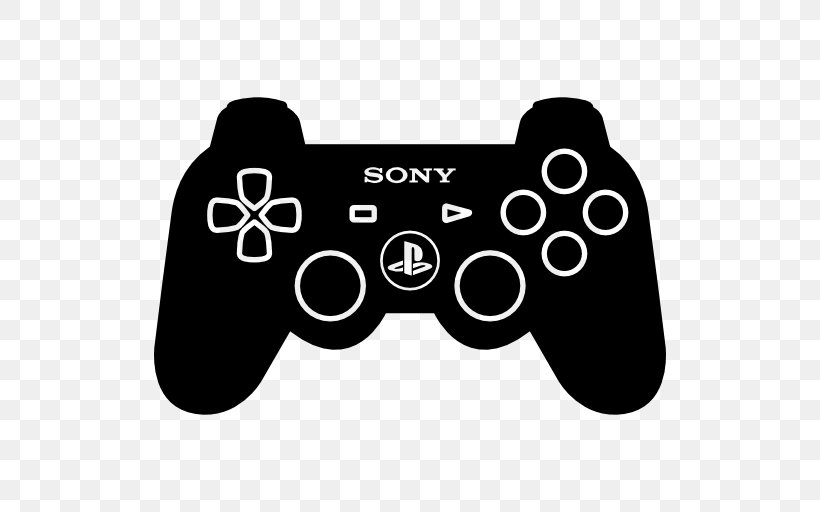 PlayStation 3 PlayStation 4 Game Controllers PlayStation Controller, PNG, 512x512px, Playstation, All Xbox Accessory, Black, Black And White, Dualshock Download Free