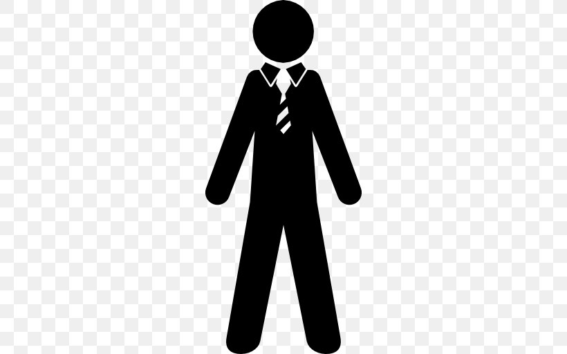 Suit Necktie Clip Art, PNG, 512x512px, Suit, Black And White, Bow Tie, Business, Costume Download Free