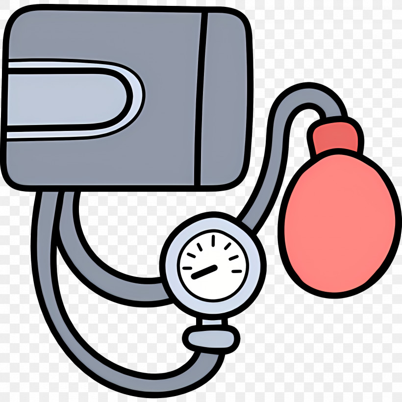 Blood Pressure - Blood Pressure Monitor Illustration PNG