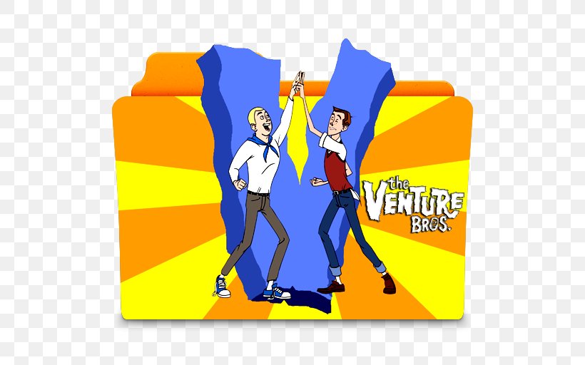 Dean Venture Go Team Venture!: The Art And Making Of The Venture Bros Adult Swim Television Show, PNG, 512x512px, Adult Swim, Aqua Teen Hunger Force, Area, Art, Blue Download Free