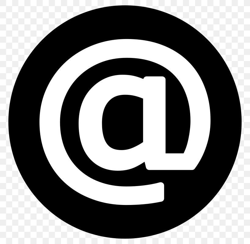 Email Icon Design Signature Block Clip Art, PNG, 800x800px, Email, Area, Black, Black And White, Brand Download Free