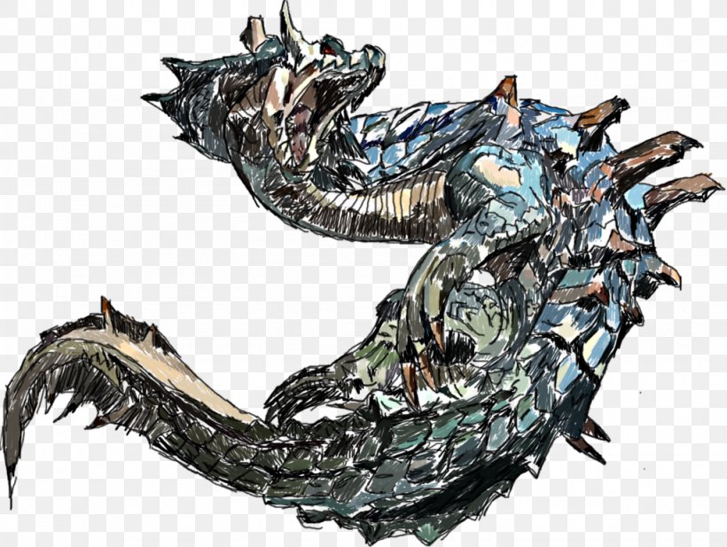 Monster Hunter Tri Monster Hunter 3 Ultimate Monster Hunter: World Monster Hunter Generations, PNG, 1024x771px, Monster Hunter Tri, Dragon, Fictional Character, Leviathan, Monster Download Free