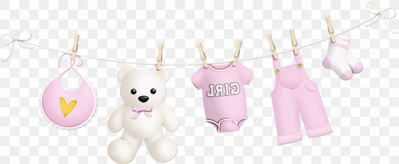 Teddy Bear, PNG, 1600x658px, Watercolor, Paint, Pink, Plush, Puppy Download Free