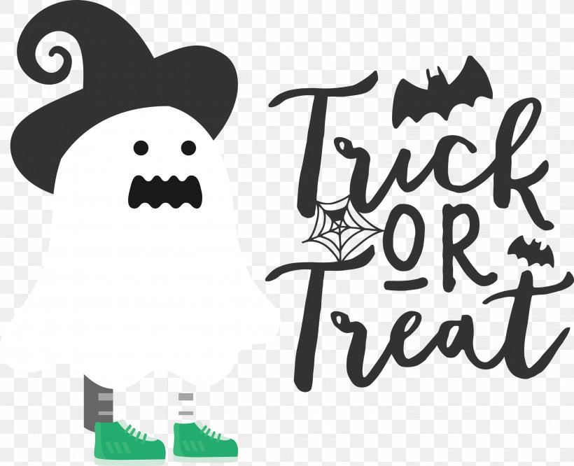 Trick Or Treat Trick-or-treating Halloween, PNG, 3000x2439px, Trick Or Treat, Behavior, Cartoon, Halloween, Happiness Download Free