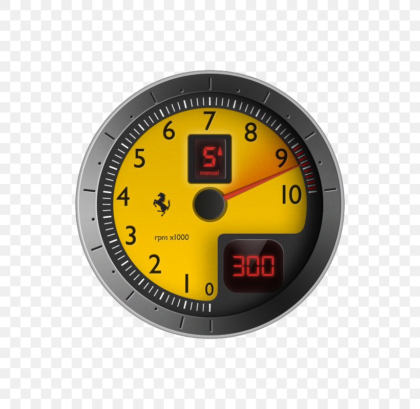 Ferrari 360 Modena Car Enzo Ferrari Tachometer, PNG, 800x800px, Ferrari F430, Car, Dashboard, Dial, Enzo Ferrari Download Free