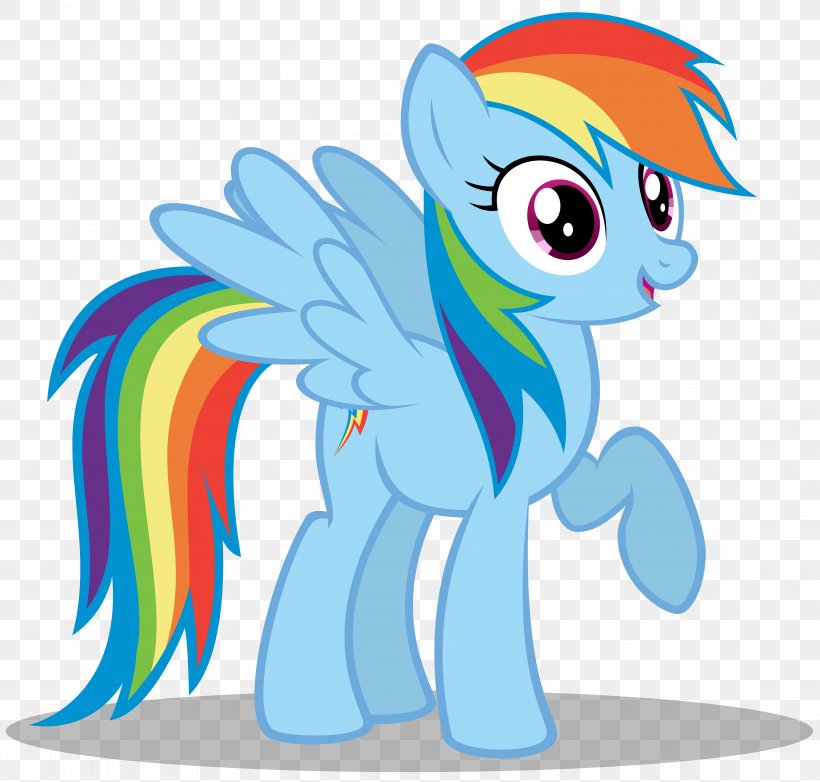 Rainbow Dash Pony Applejack Drawing Fluttershy, PNG, 8864x8458px, Rainbow Dash, Animal Figure, Applejack, Art, Cartoon Download Free