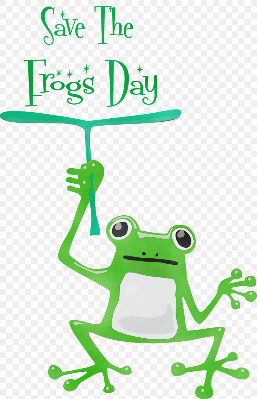 True Frog Frogs Tree Frog Cartoon Animal Figurine, PNG, 1935x3000px, Watercolor, Animal Figurine, Cartoon, Frogs, Paint Download Free