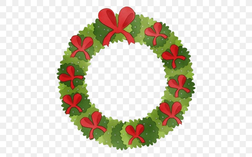 Christmas Decoration, PNG, 512x512px, Watercolor, Christmas Decoration, Flower, Heart, Holly Download Free