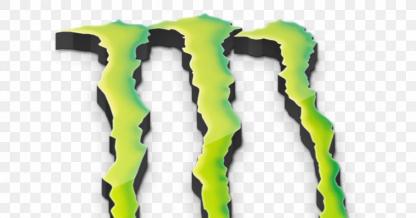 Monster logo illustration, Monster Energy Energy drink Decal Sticker,  Monster Logo, angle, grass png