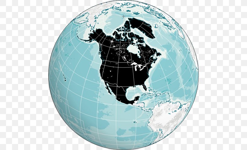 United States Canada Mexico North American Free Trade Agreement Map, PNG, 500x500px, United States, Americas, Canada, Earth, Globe Download Free
