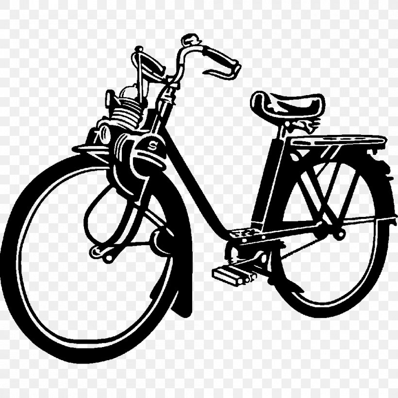 VéloSoleX Bicycle Moped VeloSolex Sticker, PNG, 1000x1000px, Velosolex, Advertising, Automotive Design, Automotive Exterior, Bicycle Download Free