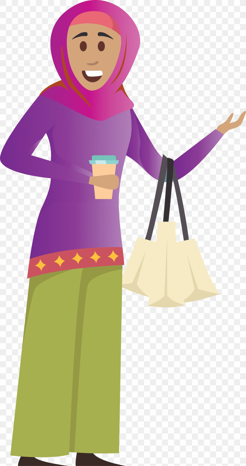 Arabic Woman Arabic Girl, PNG, 2048x3868px, Arabic Woman, Arabic Girl, Cartoon, Costume, Purple Download Free