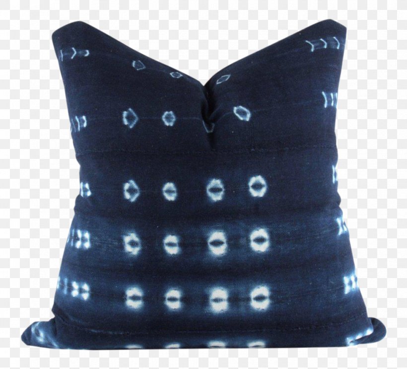 Bògòlanfini Pillow Textile Cat Blue, PNG, 970x880px, Pillow, Blue, Cat, Color, Cushion Download Free
