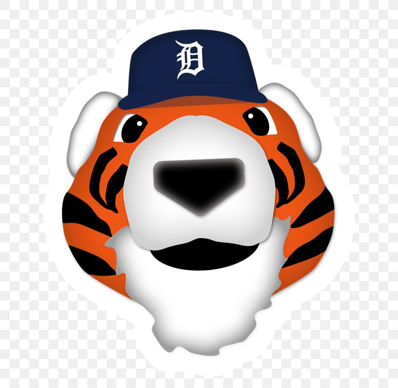 Detroit Tigers Headgear Snout Clip Art, PNG, 800x800px, Detroit Tigers, Detroit, Headgear, Mascot, Mlb Download Free