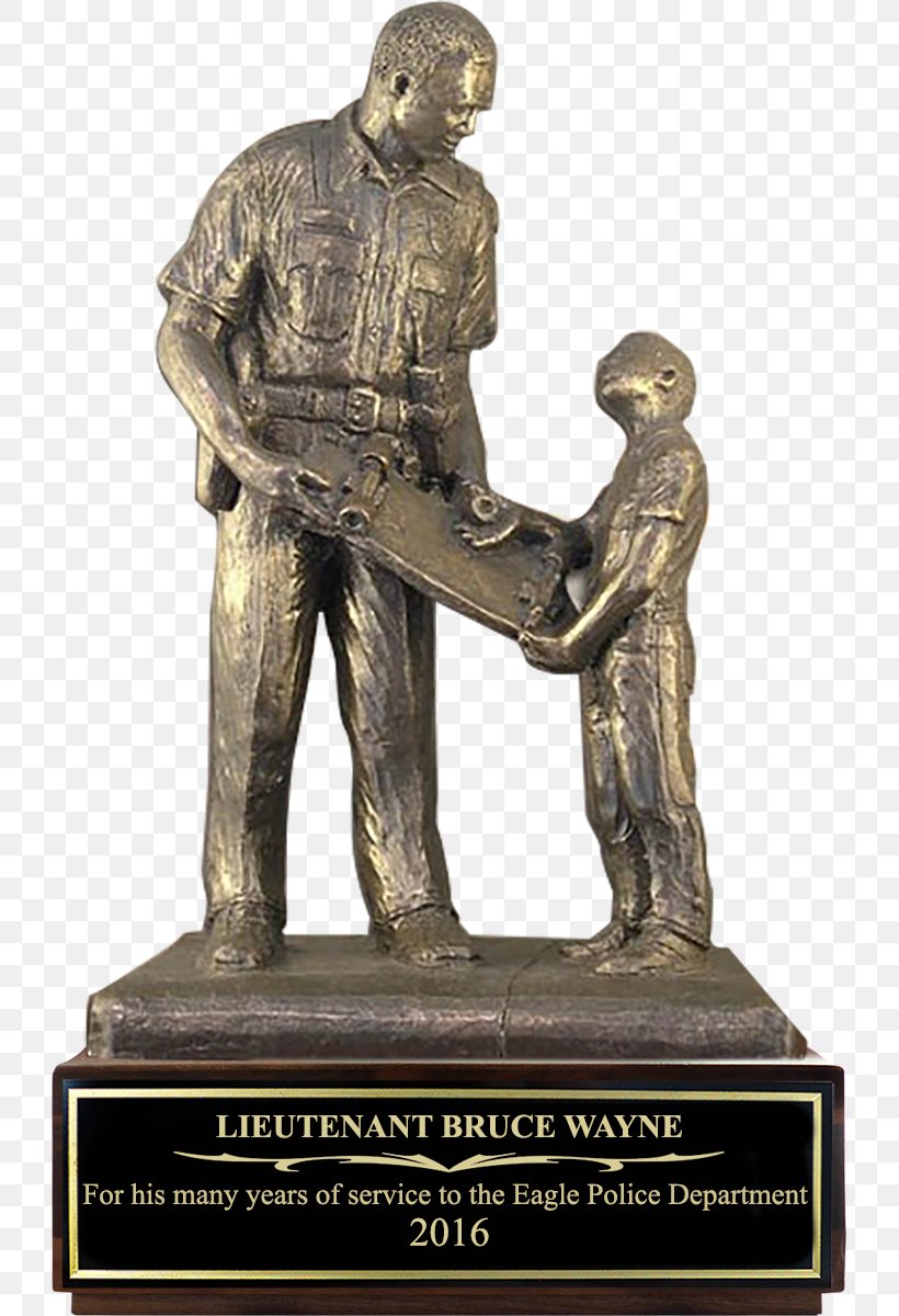 Bronze Sculpture Figurine Statue Police Officer, PNG, 725x1200px, Bronze Sculpture, Award, Bronze, Classical Sculpture, Figurine Download Free
