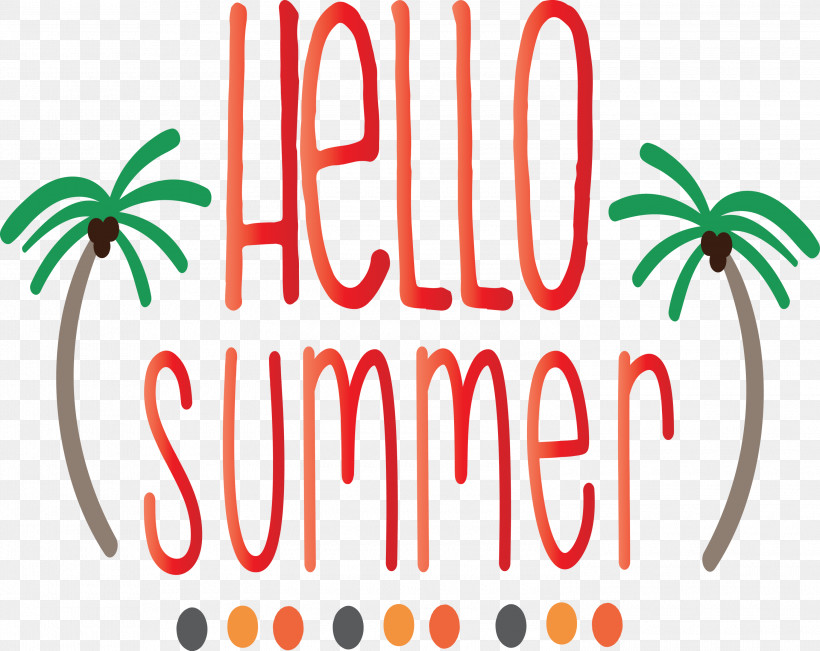 Hello Summer, PNG, 3000x2384px, Hello Summer, Area, Flower, Fruit, Leaf Download Free
