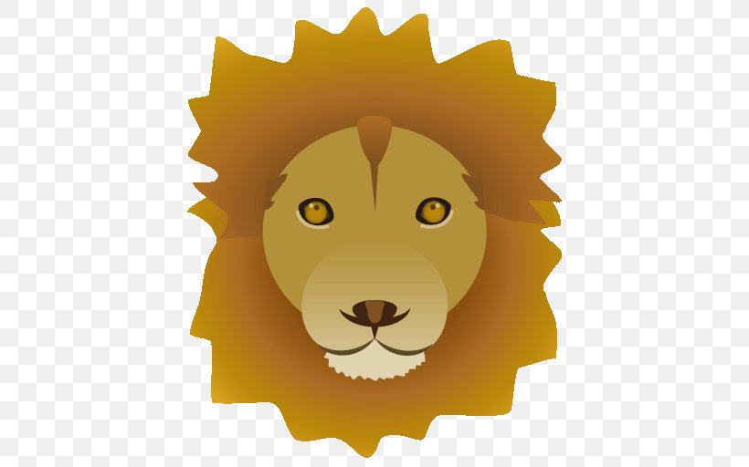 Lion 動物かな SKYS Co.,Ltd. 野菜かな, PNG, 512x512px, Lion, Android, Arc, Art, Big Cats Download Free