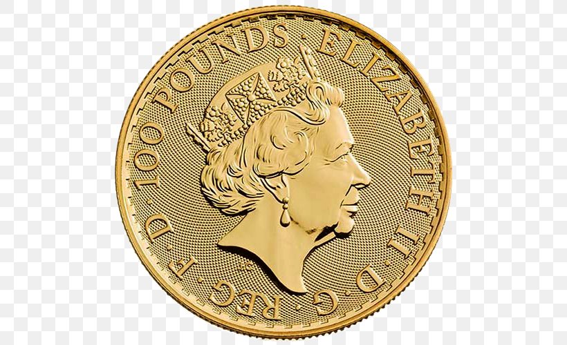 Royal Mint Britannia Bullion Coin Gold Coin, PNG, 500x500px, Royal Mint, Britannia, Bullion, Bullion Coin, Bullionbypost Download Free