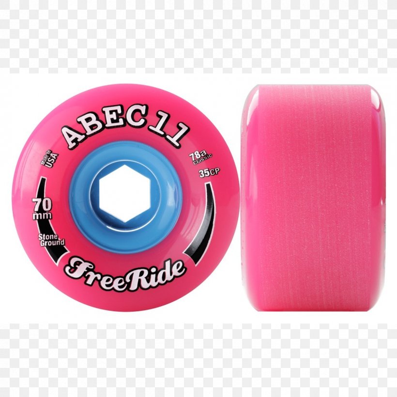 Longboard Skateboard ABEC Scale Freeride Wheel, PNG, 1200x1200px, Longboard, Abec Scale, Freeride, Magenta, Pink Download Free