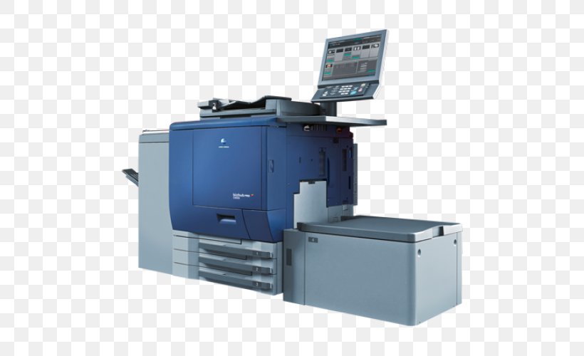 Photocopier Konica Minolta Printing Printer, PNG, 500x500px, Photocopier, Digital Data, Digital Printing, Dots Per Inch, Duplicating Machines Download Free