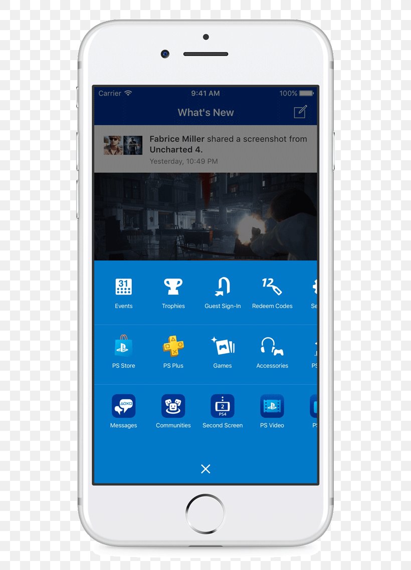 PlayStation 4 PlayStation App Android, PNG, 640x1138px, Playstation, Android, Cellular Network, Communication Device, Electronic Device Download Free