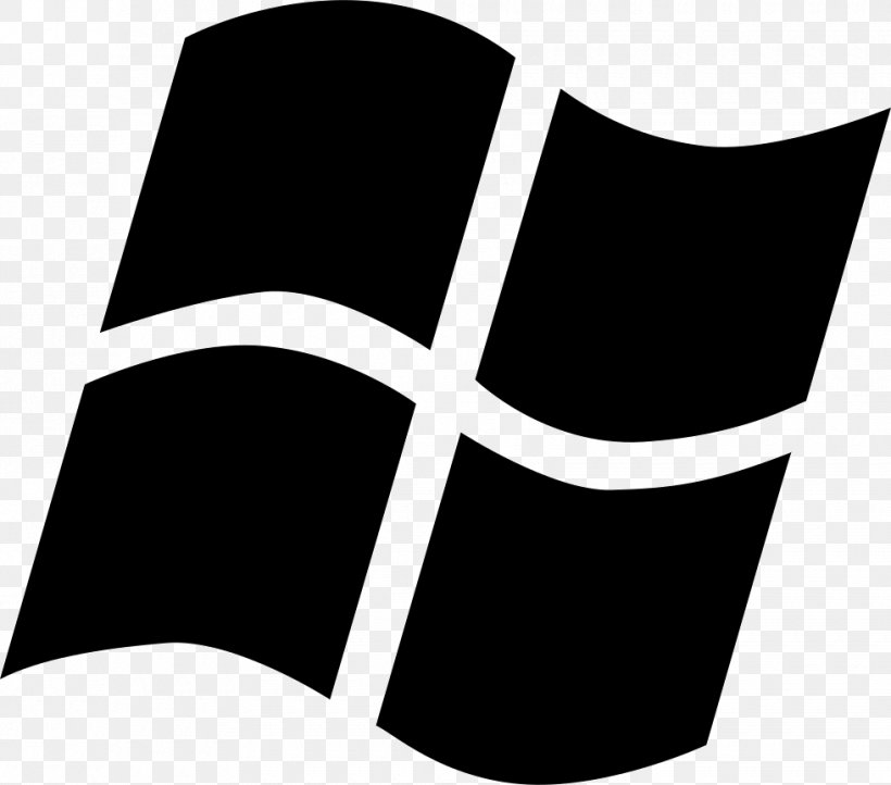 Logo Windows 8, PNG, 980x864px, Logo, Black, Black And White, Brand, Microsoft Download Free