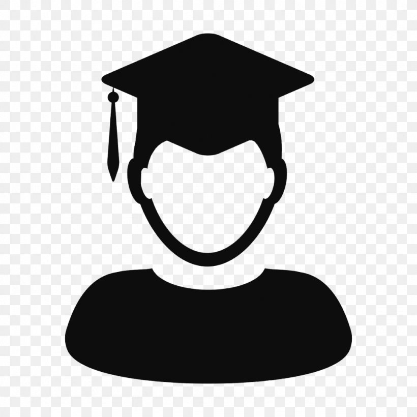 Graduation Ceremony Vector Graphics Graduate University Academic Degree, PNG, 1024x1024px, Graduation Ceremony, Academic Degree, Black, Black And White, College Download Free